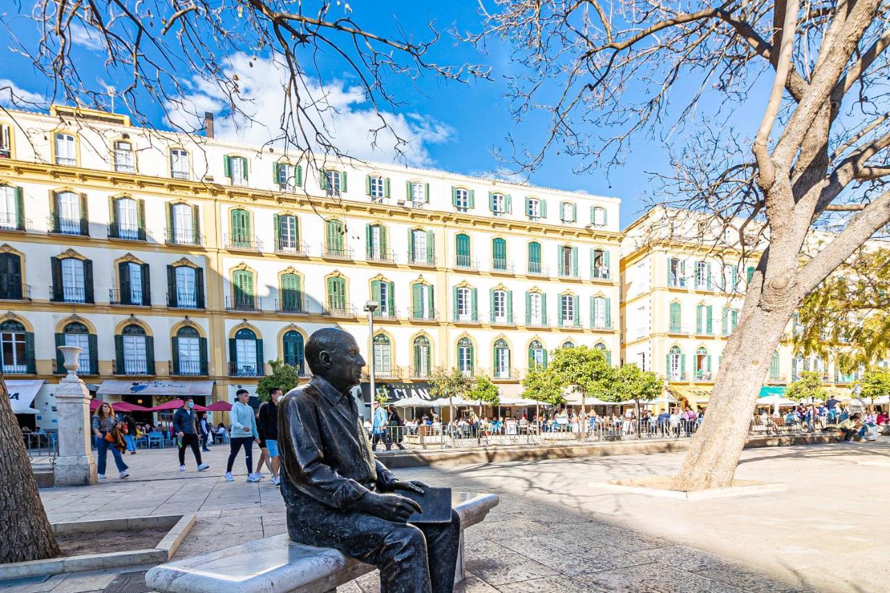 Malaga Center Flat Balcony At Picasso'S Home Exterior foto