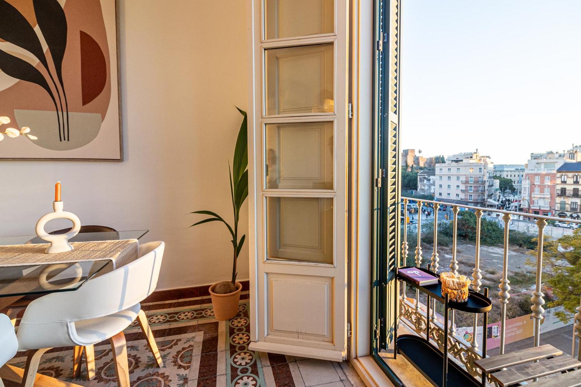 Malaga Center Flat Balcony At Picasso'S Home Exterior foto